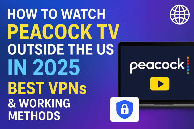How to Watch Peacock TV Outside the USA in 2025 (Best Working Methods & Latest Updates)