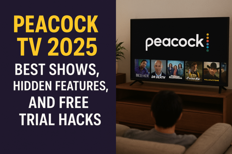 Peacock TV 2025: Best Shows, Hidden Features, and Free Trial Hacks