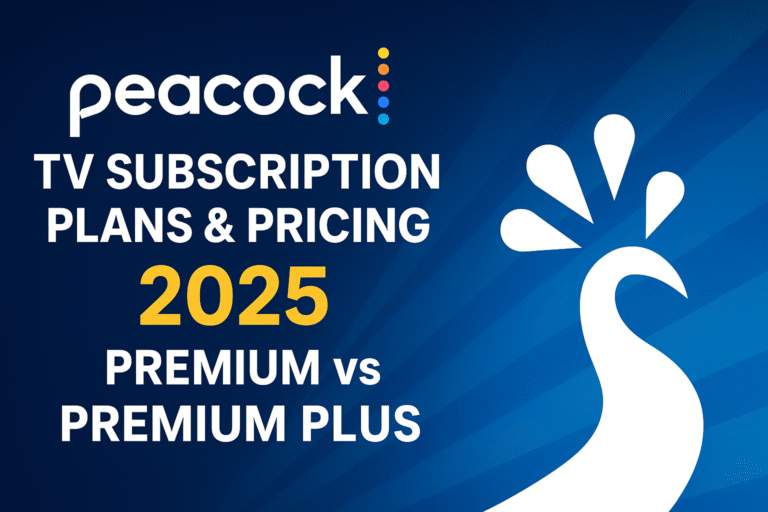 Peacock TV Subscription Plans & Pricing 2025: Premium vs Premium Plus (Full Updated Guide)