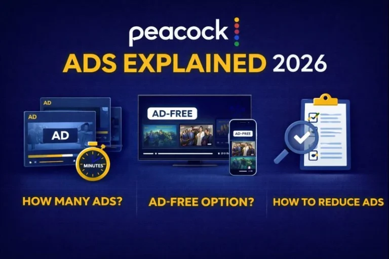 Peacock Ads Explained (2026): How Many Ads, Ad-Free Options & How to Reduce Them
