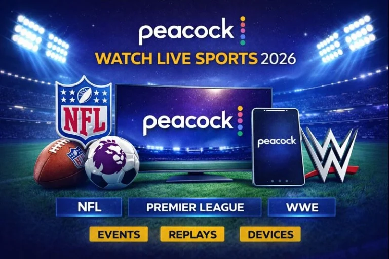How to Watch Live Sports on Peacock Free Trial in 2026 — NFL, Premier League, WWE & More